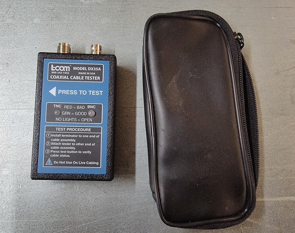 L-Com DX35A Coaxial Cable Tester Kit