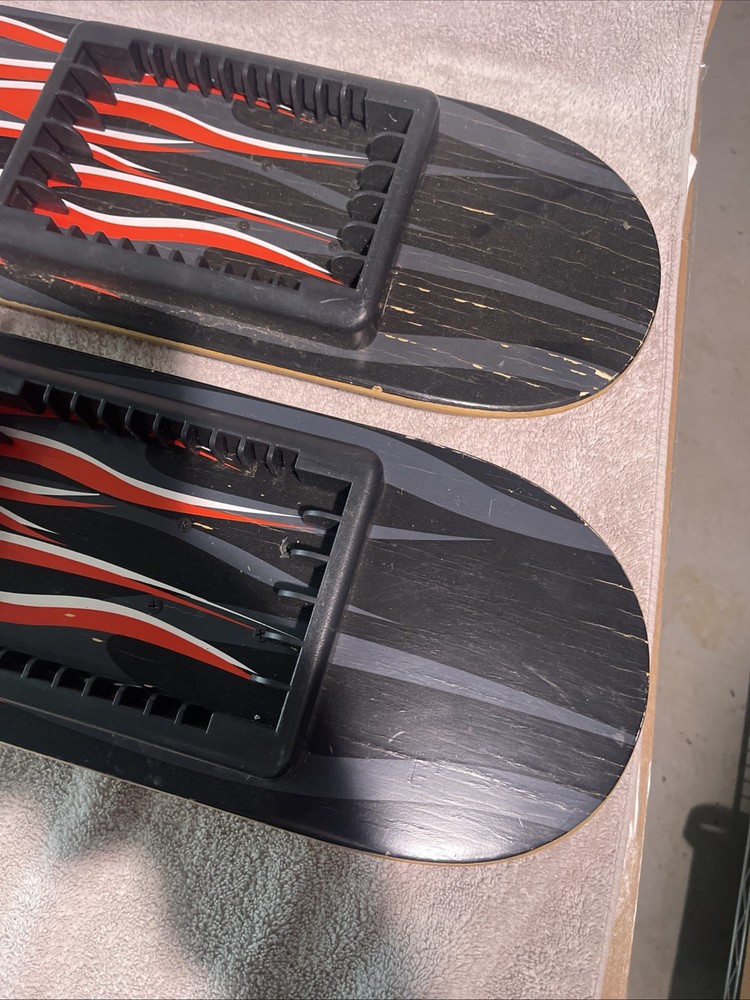 Pair Of Skateboard Dvd/Cd Racks