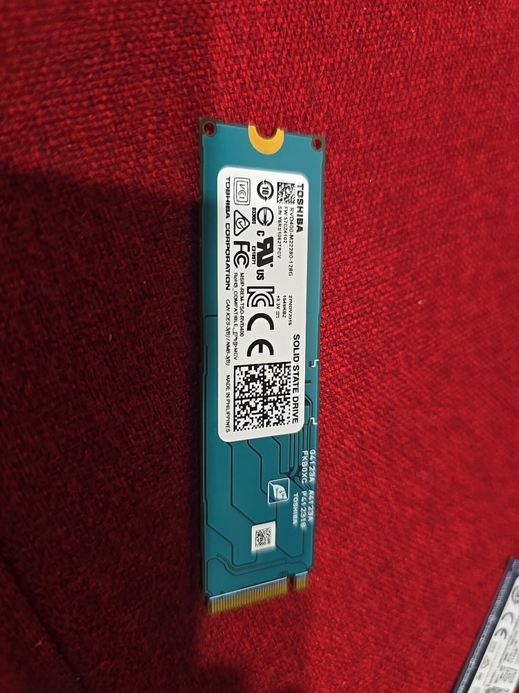 Toshiba 128GB SATA M.2 SSD Solid State Drive