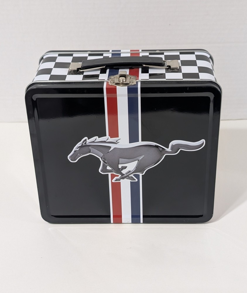 Ford Mustang Tin Lunchbox/Tote