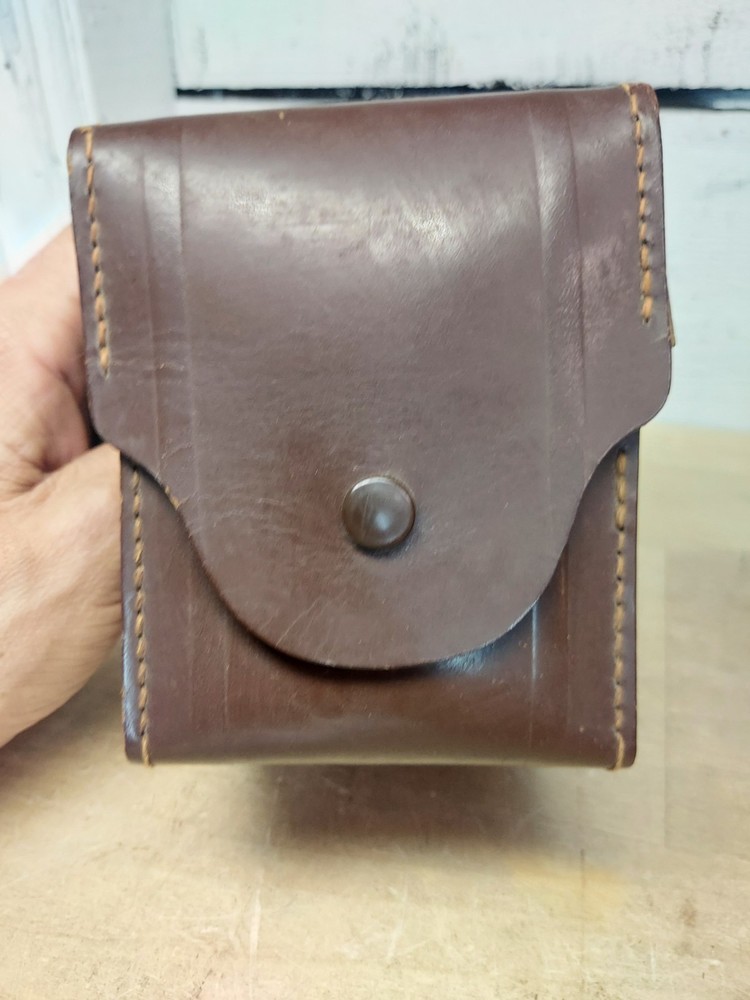 Vintage Bilora Box Camera With Leather Case