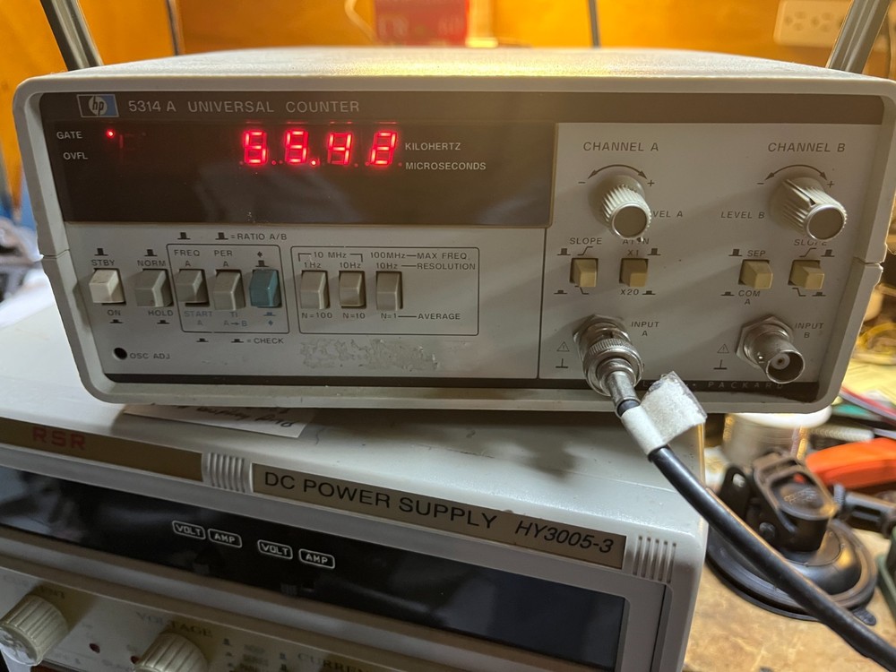 HP 5314A Frequency Counter