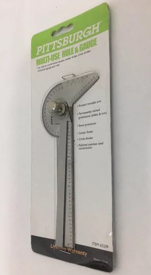 (G) Pittsburgh Multi-Use Rule & Gauge 65339 - New