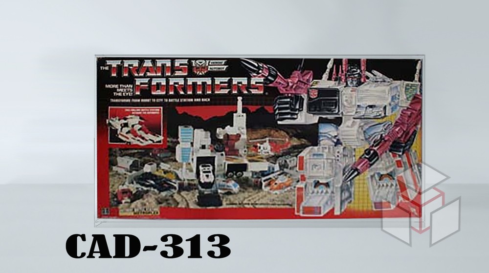 Pre-ORDER Acrylic Display Case Protector for Metroplex Transformers Hasbro G1
