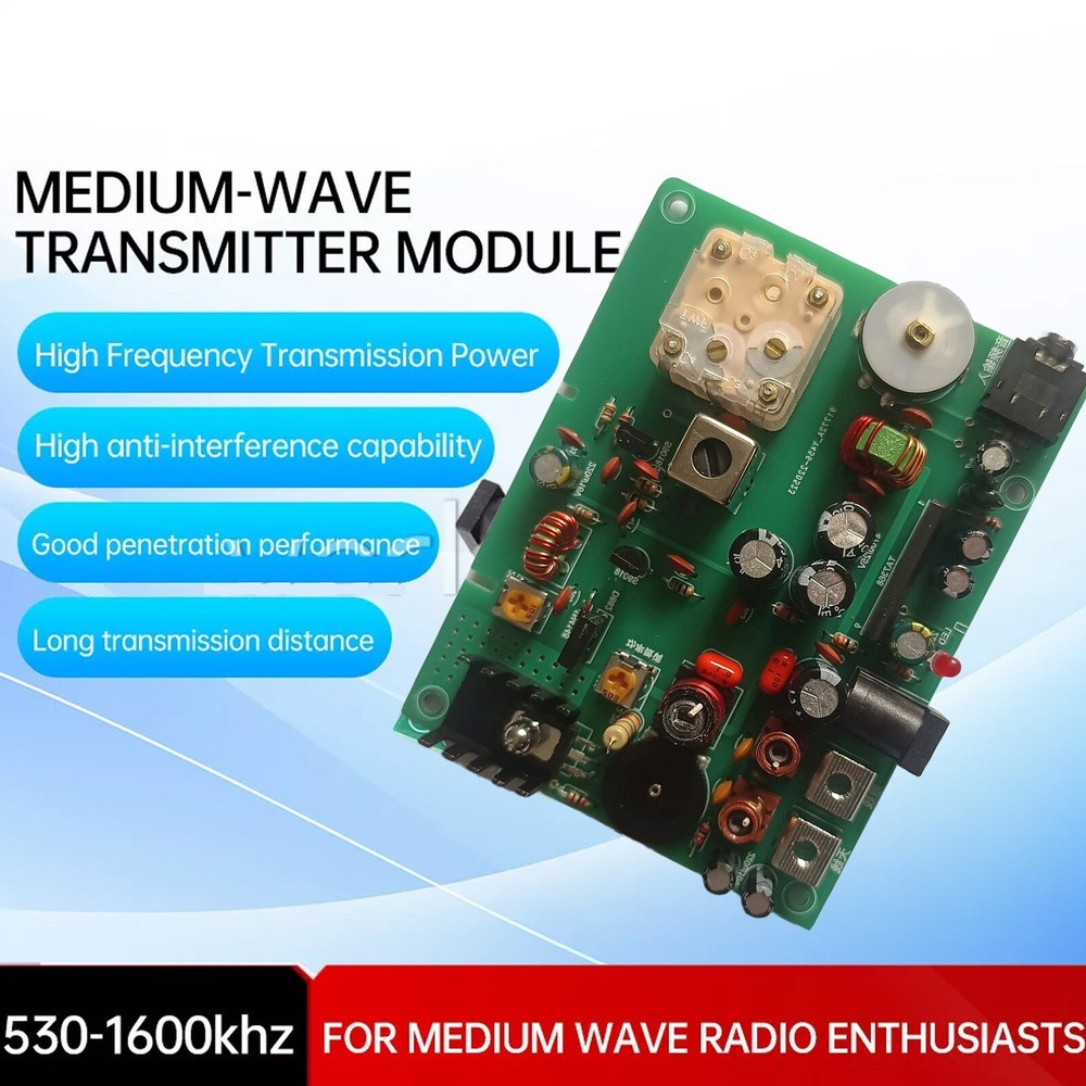 AM Radio Transmitter Experimental Micropower Medium Wave Module 530-1600khz
