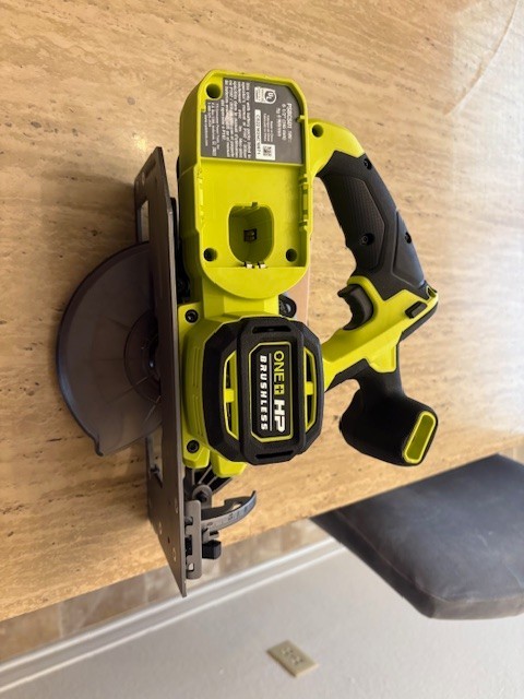 Ryobi 18V ONE+ 6 1/2” Circular Saw Used TOOL ONLY