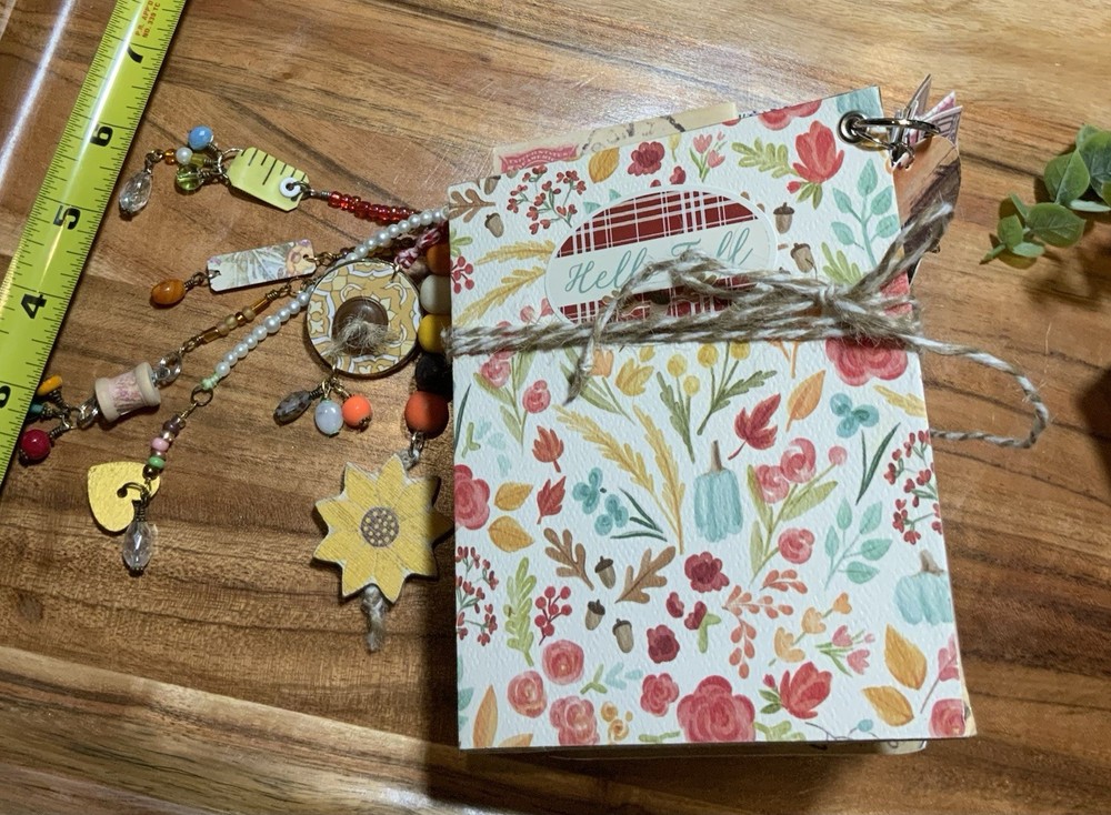 Autumn Fall Handmade Junk Journal