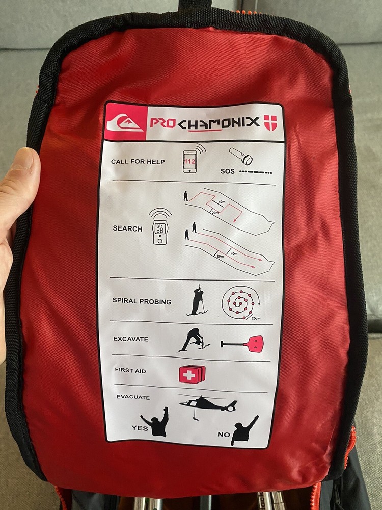 USED Quiksilver Pro Chamonix Bag/ABS Compatible - 18L