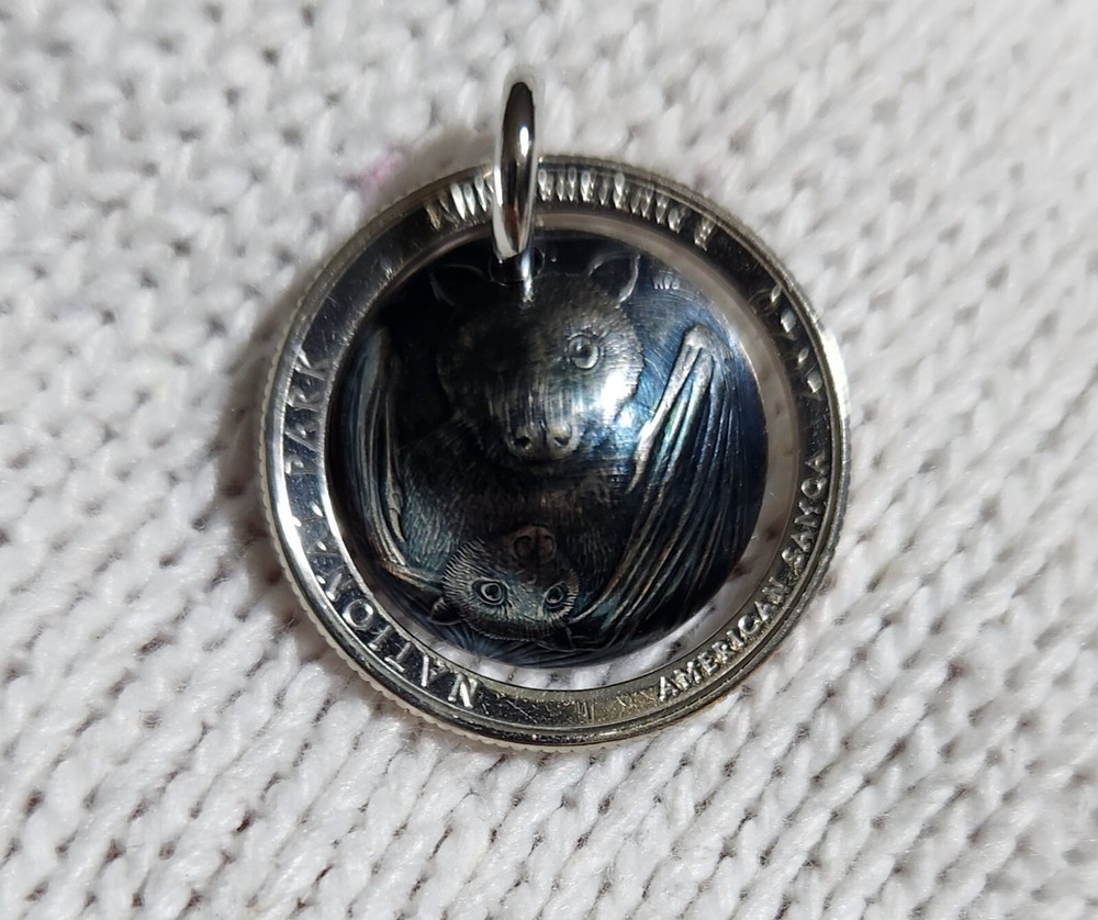 US QUARTER Coin Pendant