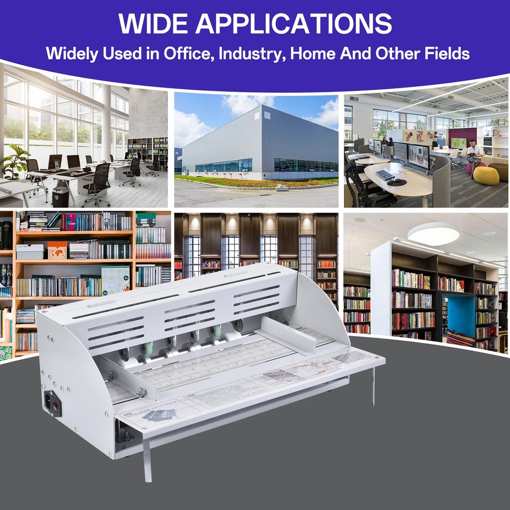 Paper Folding Machine Adjustable Paper Perforating Tool Electric Paper Cutter