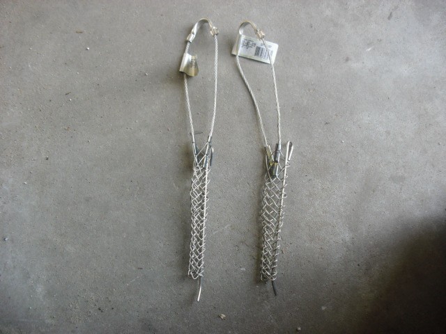 (2) Hubbell Kellems 022-03-013 Support Grip Single Eye .50″-.62″ wire puller