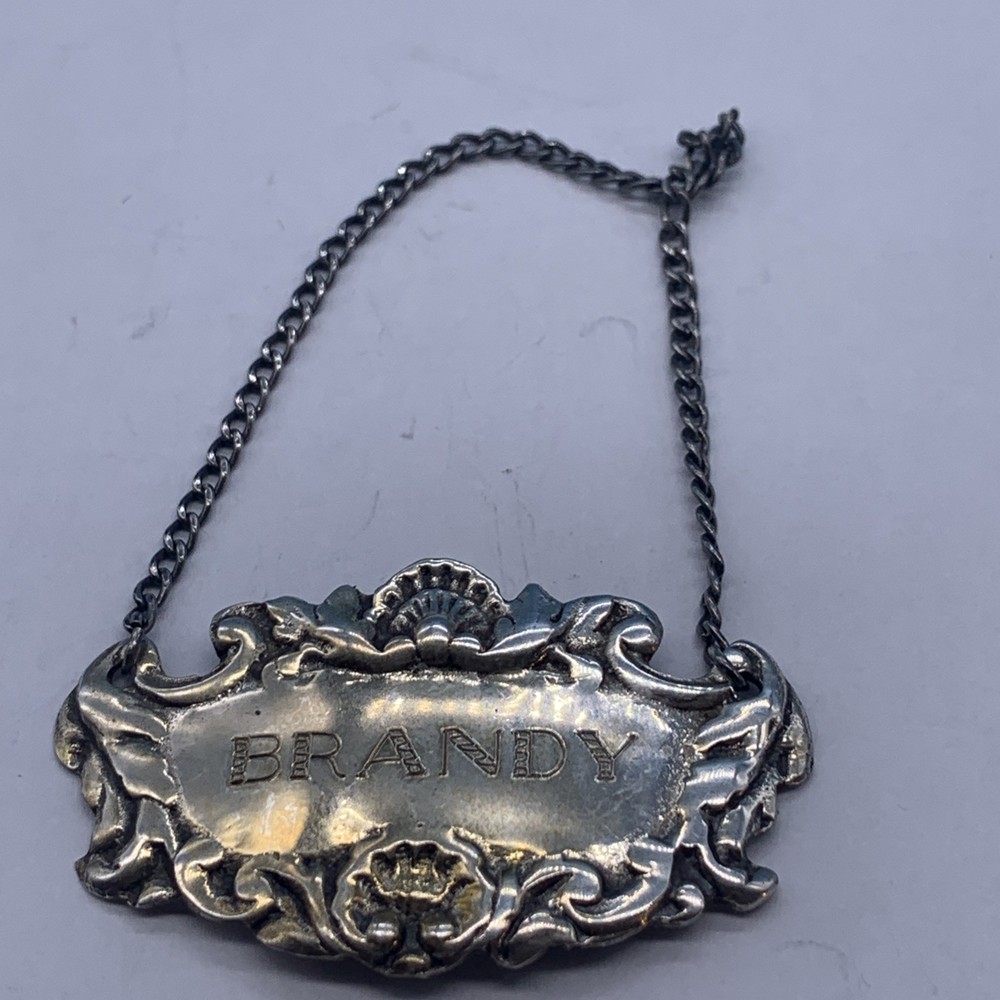 Vintage Sterling Silver Brandy Liquor Collar