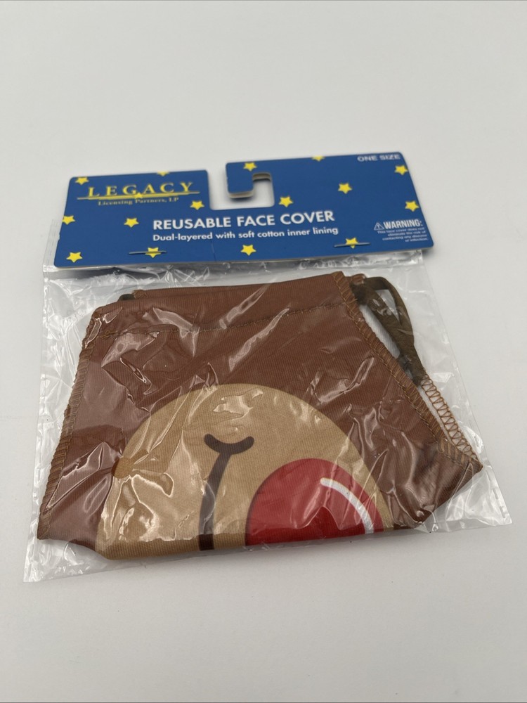 Christmas Reindeer Reusable Face Cover