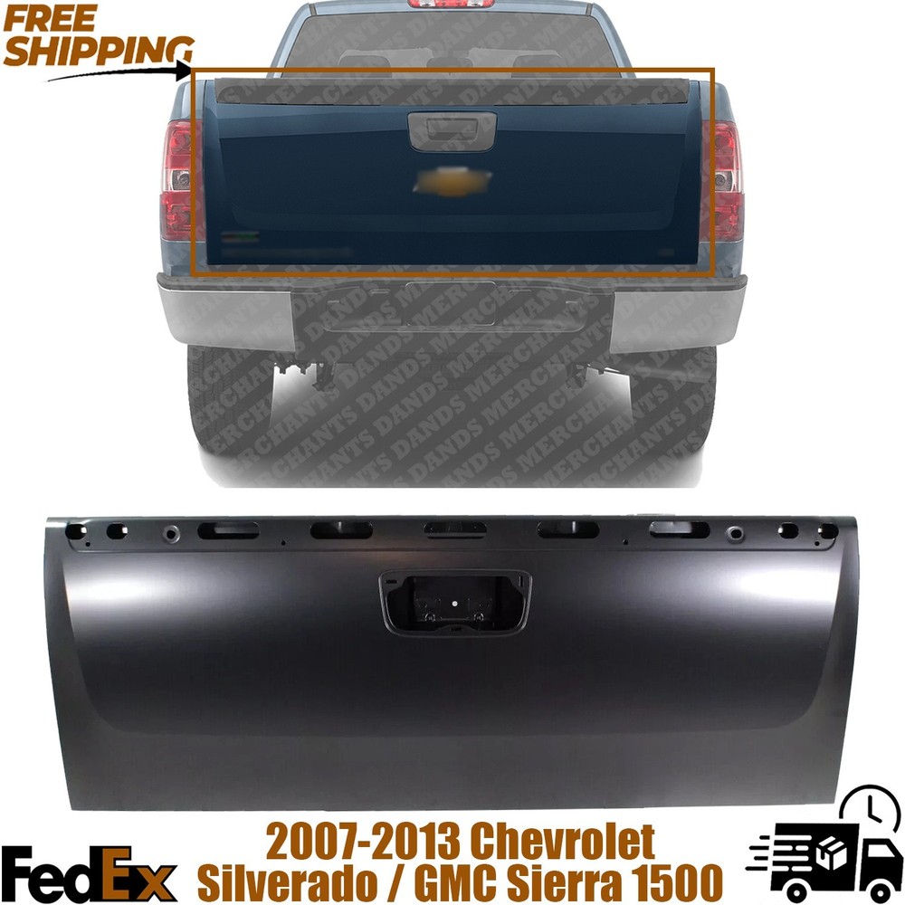 SILVERADO/SIERRA 1500 07-13 / 2500/3500 HD 07-14 TAILGATE, Shell, Locking