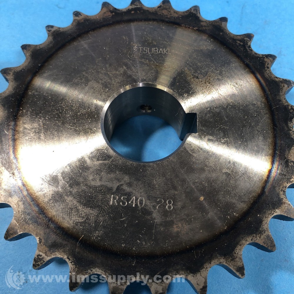 Tsubaki RS40-28 Roller Chain Sprocket USIP