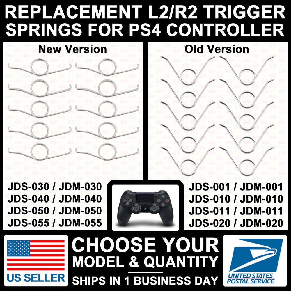 L2/R2 Trigger Button Controller Spring for PS4 Dual Shock 4 PlayStation Part