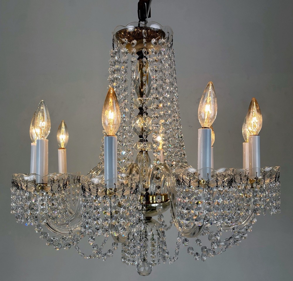 Australian Vintage crystal chandelier