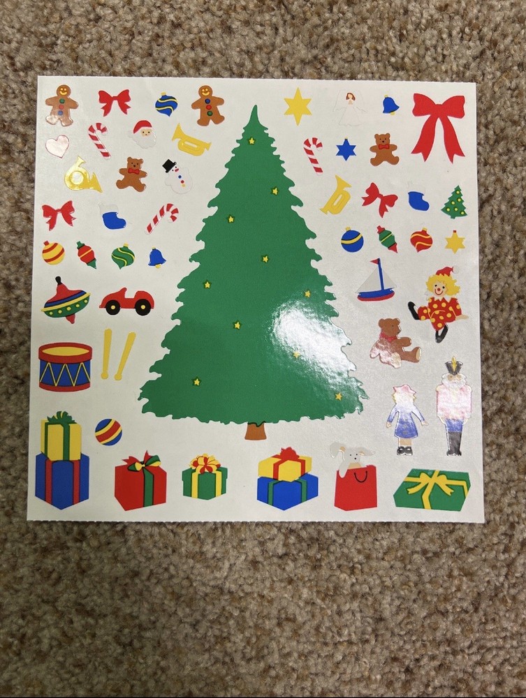 Mrs. Grossman’s Extravagant Stickers Christmas Tree