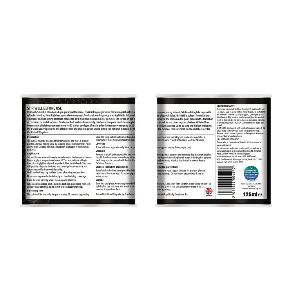 G Shield Electro Smog Shielding Paint 125ml