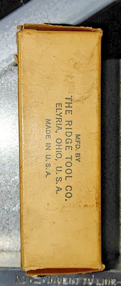 RIDGID 1/2" & 3/4" PIPE DIES UNIVERSAL HEAD