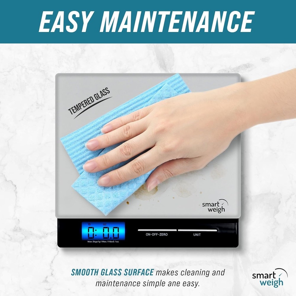 Professional USPS Postal Scale with Tempered Glass Platform