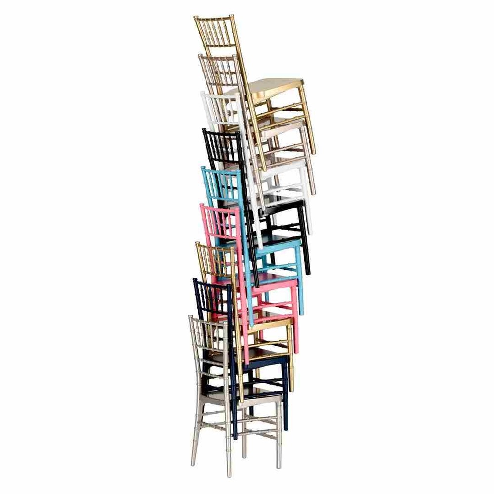 White Unpainted Mini Chiavari Chair 1:6 Scale Model by Chivari