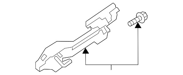 Genuine Nissan Handle Base 80610-6CA0A