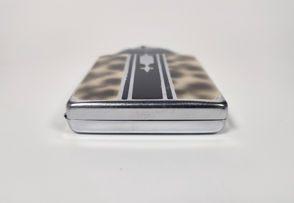 1930's Art Deco Ronson Mastercase Lighter Cigarette Case Tortoise Shell Works