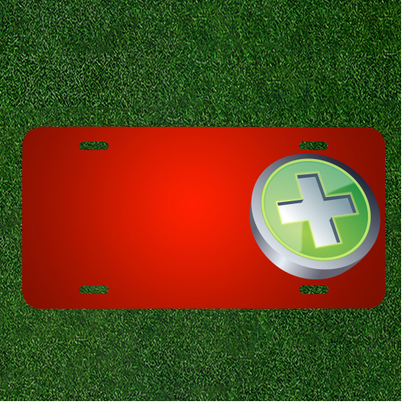 Custom Personalized License Plate With Add Names To Add Plus Sum Create New