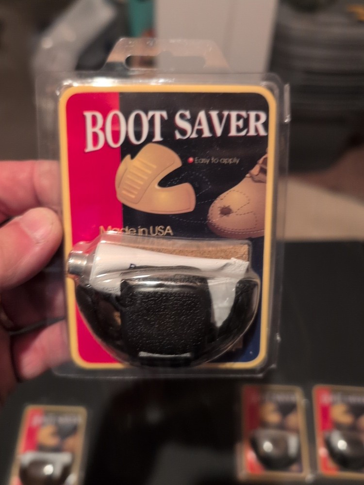 Boot Saver "Black" SEALED NEW, ships FREE!