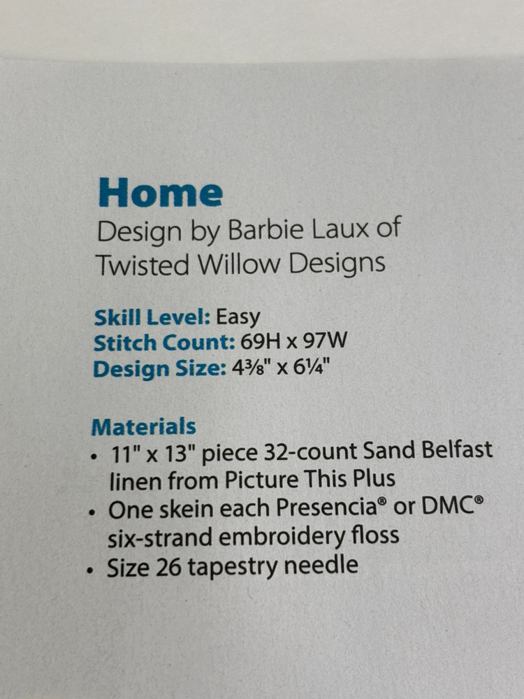 Home Latitude & Longitude Cross Stitch Pattern Magazine Pages