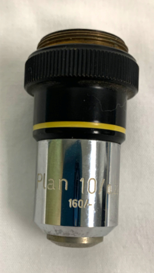 Zeiss Plan 10/0.22 160/- Microscope Objective