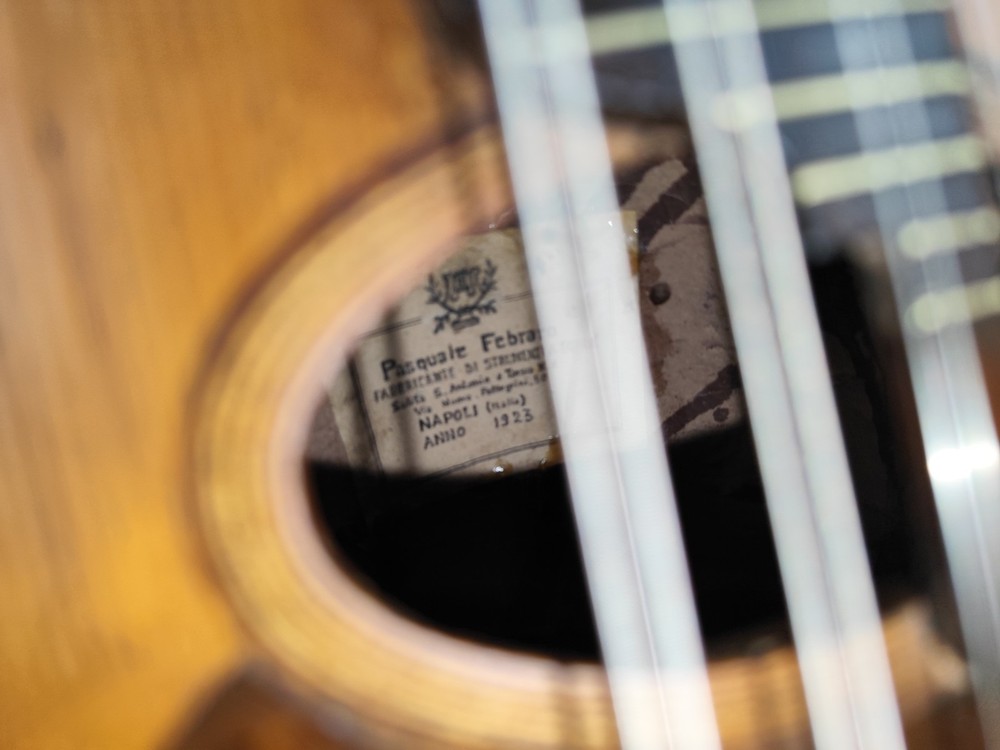 Mandolin 4/4 Pasquale Febraro 1923 Naples 曼陀林 만돌린マンドリン