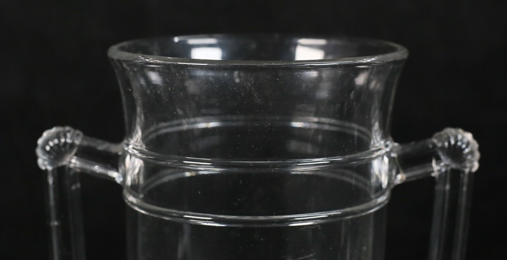 3 Pieces Pressed Glass