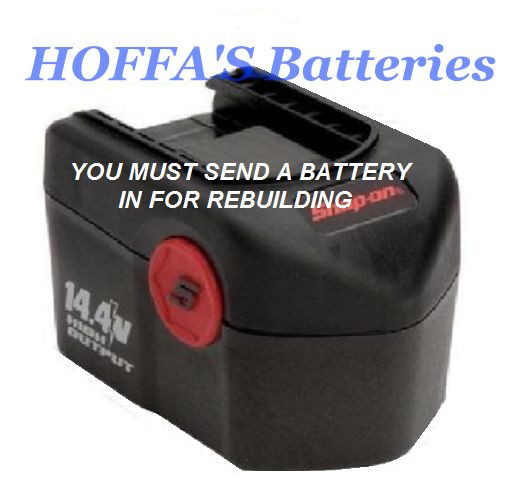 SNAP ON CTB4145 14.4 Volt BATTERIES