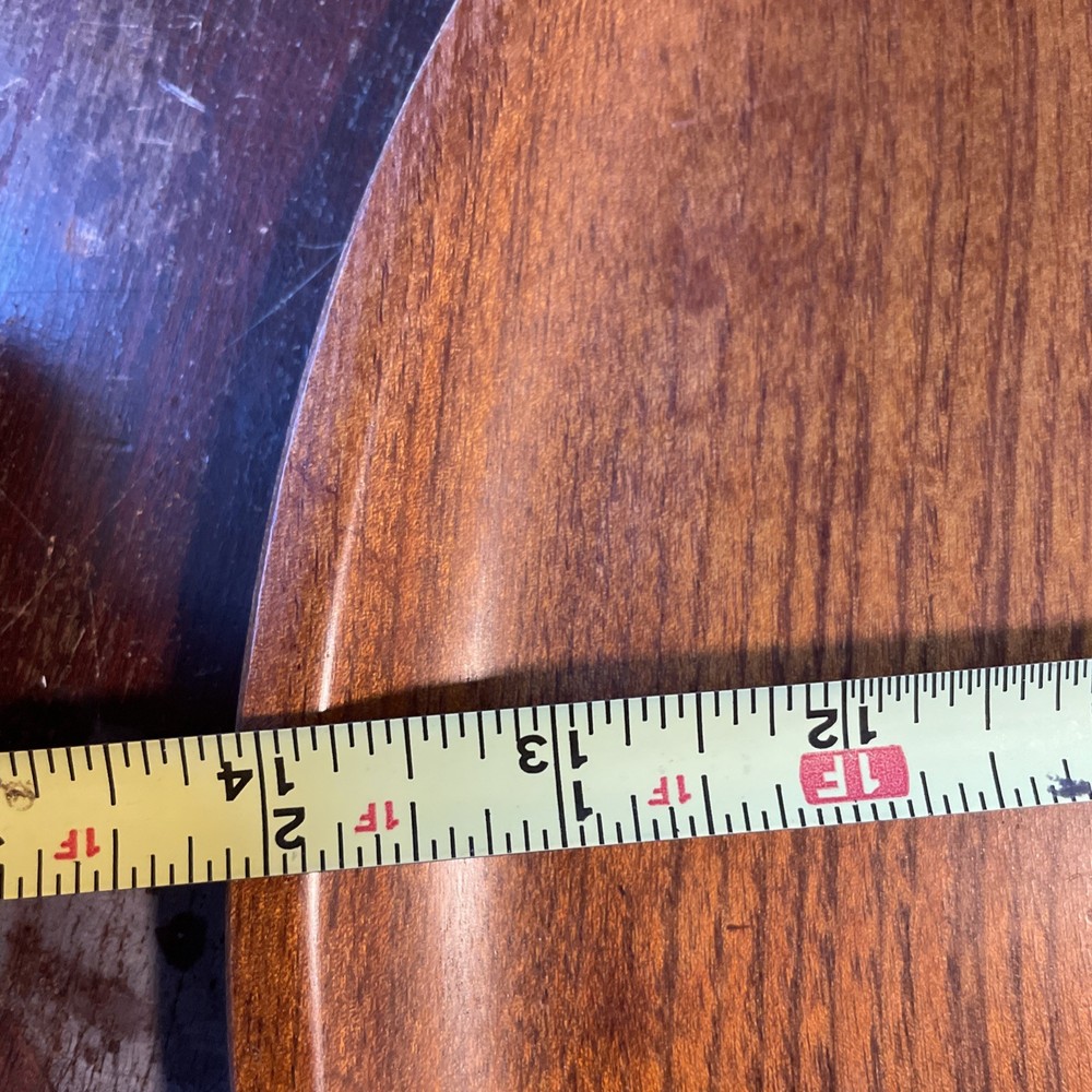 (4) Wooden serving platters