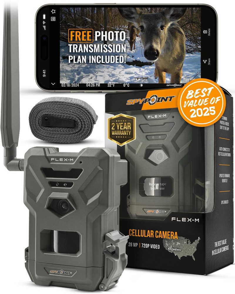 SPYPOINT Flex-M 28MP Cellular Trail Camera