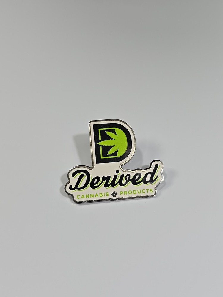 Derived Cannab!s Products Lapel Pin