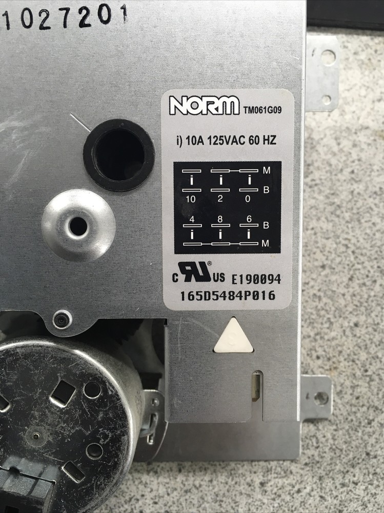 Hotpoint Dishwasher Timer # 165d5484p016