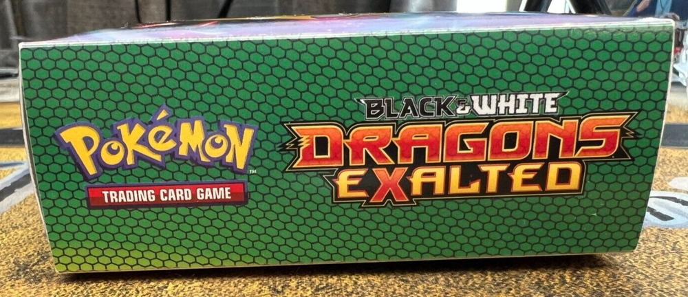 Pokemon BW Dragons Exalted Organized Play Prerelease Deck Box - LP