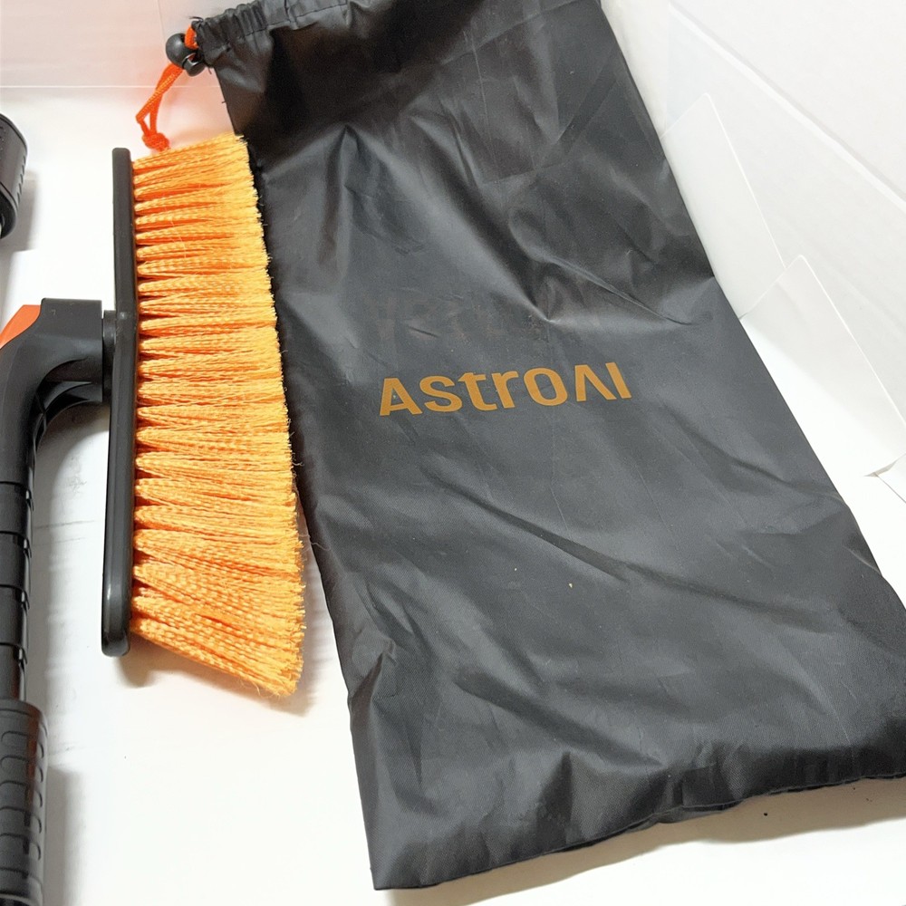 AstroAI Snow Brush Ice Scraper Car Windshield,Detachable, Extendable 40in Scrape