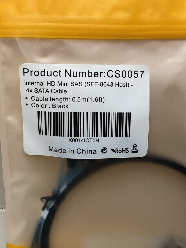 Internal HD mini SAS Brand New CS0057