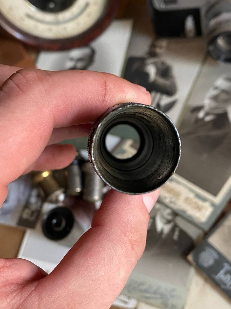 Vintage Lens Set from Carl Zeiss Jena Microscope