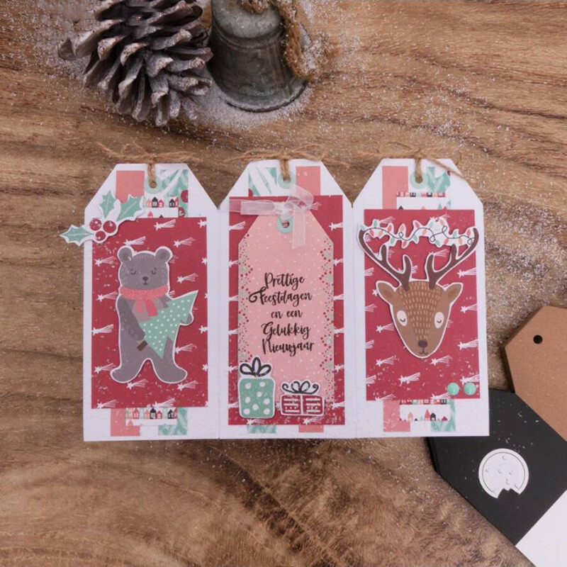 Classic Nested Tags Metal Cutting Dies Embossing Stencil Diy Scrapbooking Crafts