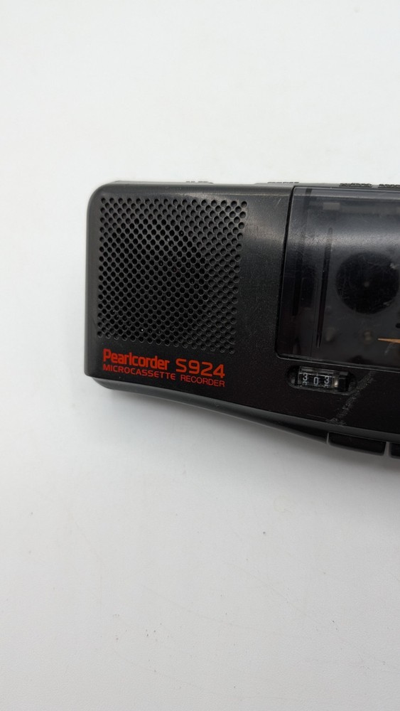 Olympus Pearlcorder Model S924 Microcassette Recorder