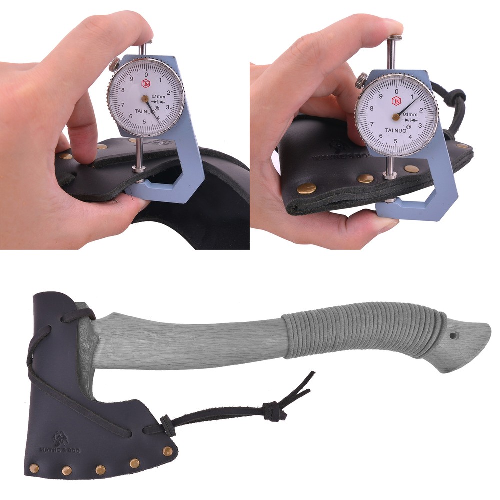 Leather Hatchet Holster Axe Blade Cover Sheath Camping Axe Sleeve Protector
