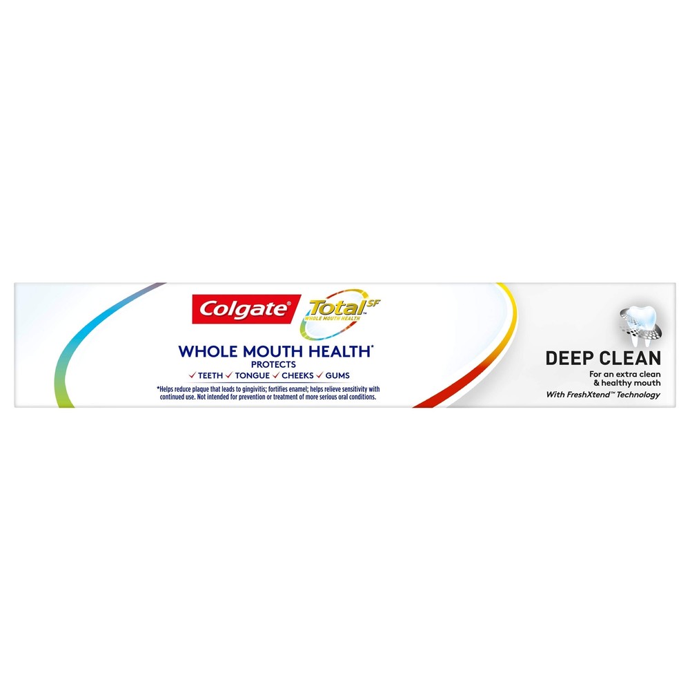 Colgate Total Deep Clean Antibacterial Toothpaste 10.2oz Pack of 2