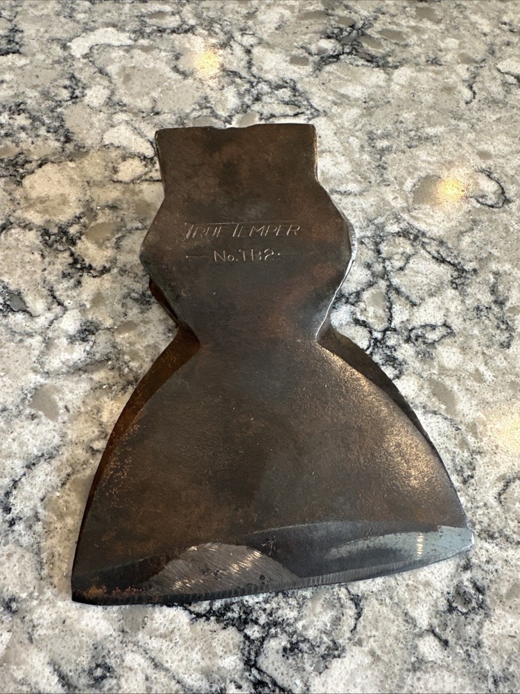 Vintage TRUE TEMPER TB2 Hatchet Axe Head Solid Nice