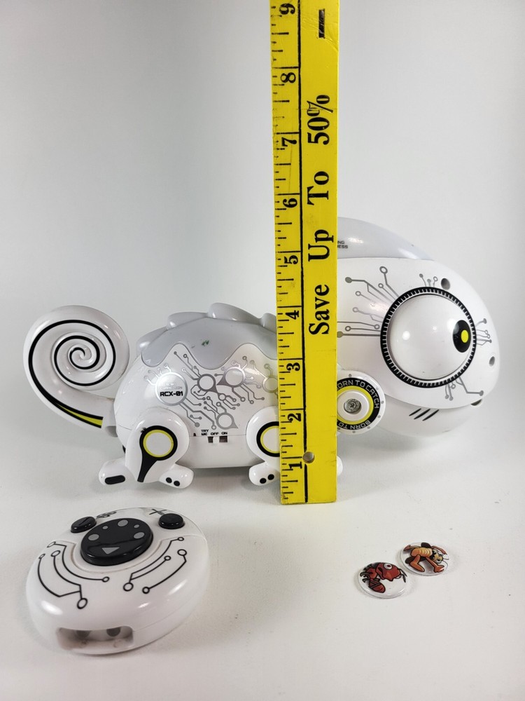 Sharper Image Chameleon Robot Remote Controlled Toy Works Great RCX-01
