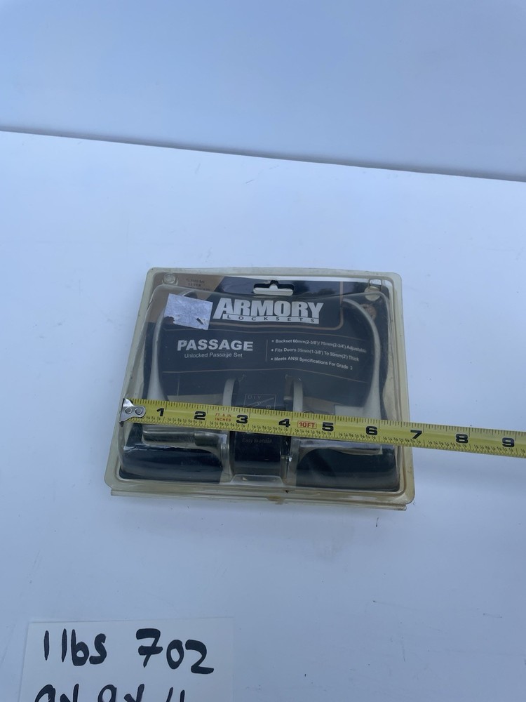 Armory Locksets Passage Unlocked Passage Set